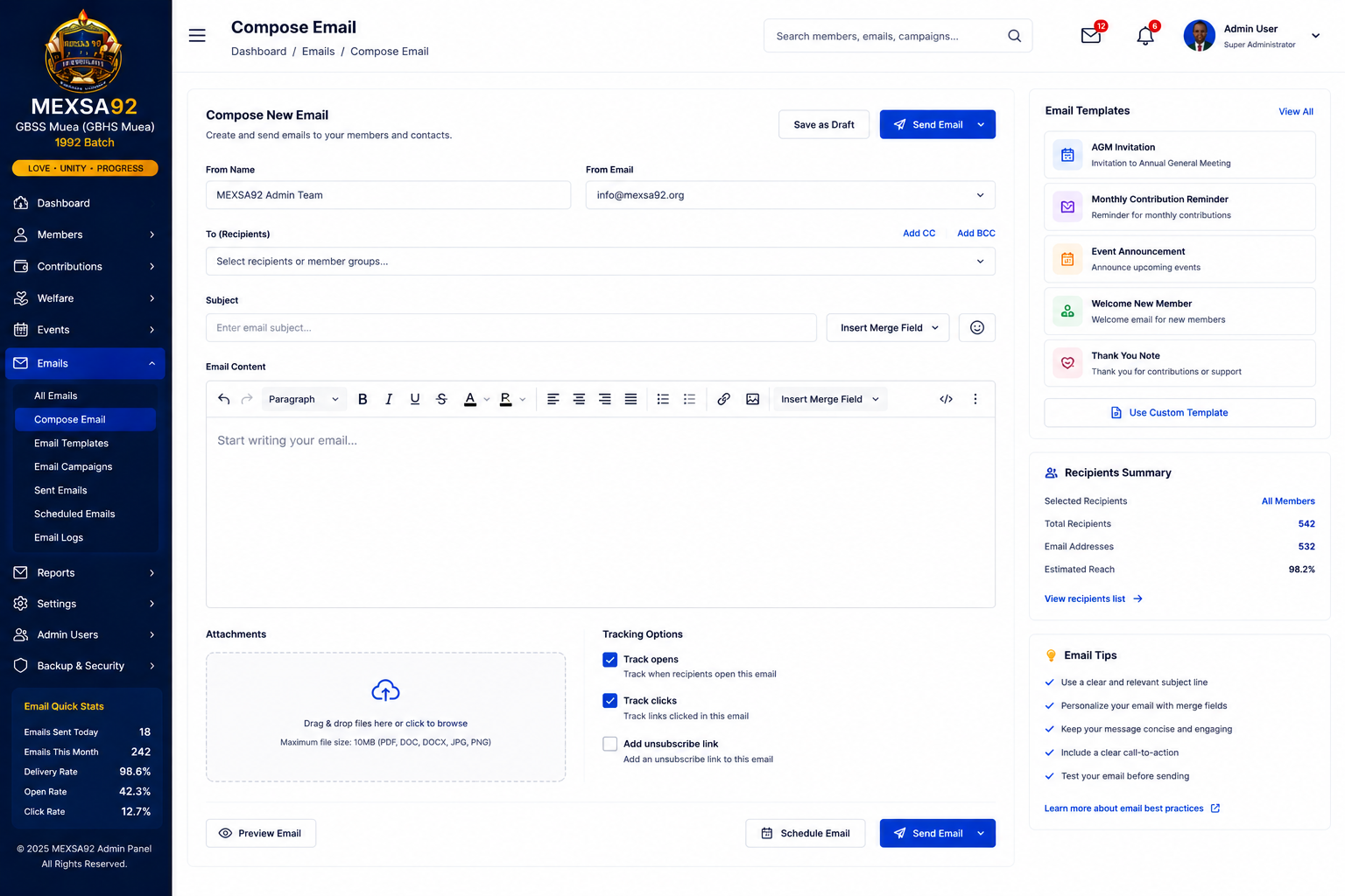 Email Compose