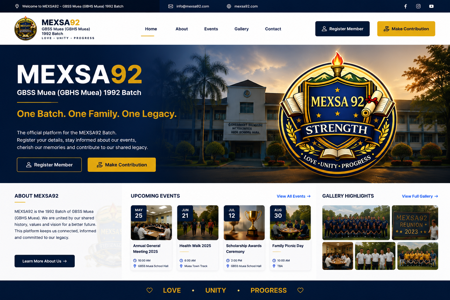 Landing Page